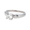Bague 48 Bague  Solitaire Platine Diamant 58 Facettes 4387221CN