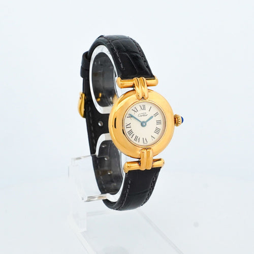 Cartier Must Colisée - Ivory roman dial 58 Facettes