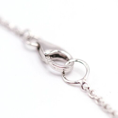 BELL Halskette aus Weißgold und blauem Topas 