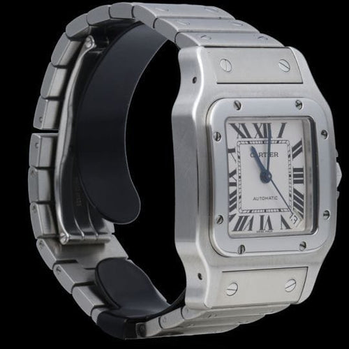 Montre Cartier Montre Santos Galbée Xl 58 Facettes MT42995