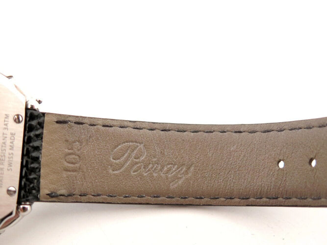 Montre montre POIRAY rive droite 81540 31mm acier quartz + bracelet 58 Facettes 271816