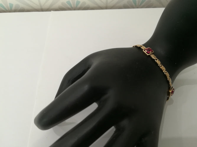 Bracelet Bracelet Ancien Or Jaune 58 Facettes