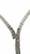 Boucles d'oreilles Collier rivière de diamants et boucles d’oreilles or blanc 18 carats 58 Facettes