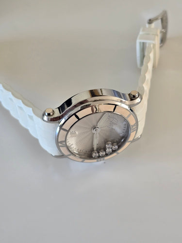 CHOPARD - Montre Happy Sport Diamonds 58 Facettes