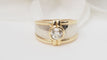 Bague 47 Bague jonc 2 Ors Diamant 58 Facettes 32580