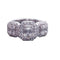 Bague 54.5 Bague or blanc diamants 58 Facettes 4778