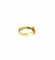 Bague 59.5 Bague Or Corail Et Diamants 58 Facettes