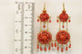 Boucles d'oreilles Boucles d'oreilles antiques en or corail 58 Facettes 7668
