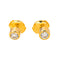 Boucles d'oreilles Boucles d'oreilles Puces Or jaune Diamant 58 Facettes 4286082CN