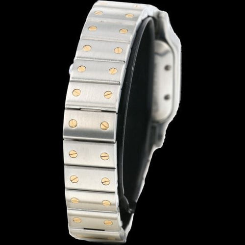 Montre Cartier Montre Santos De Cartier Galbee Pm 58 Facettes MT42136