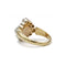 Bague 46.5 Bague - Or jaune, diamants et perle 58 Facettes 1196