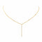 Collier Messika Collier Gatsby Or rose Diamant 58 Facettes 4661187RV