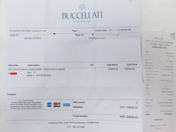 Montre montre BUCCELLATI macri wauldg015795 24 mm quartz or jaune 18k diamants 58 Facettes 267443