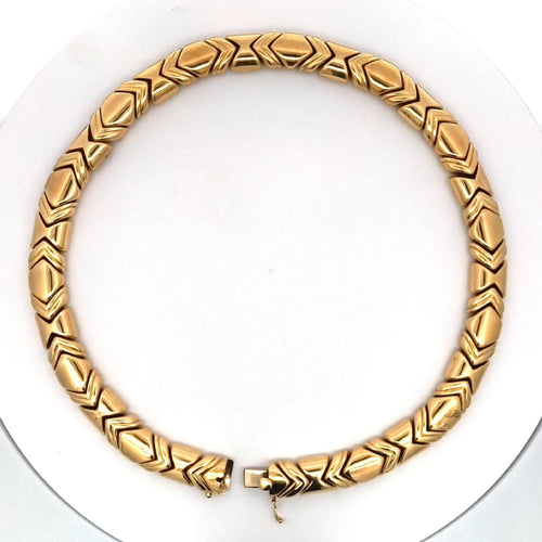 Collier Collier Bucherer - or jaune 18 carats 58 Facettes