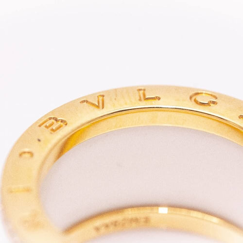 Bague 54 Bague BVLGARI B.ZERO 1 avec diamants 58 Facettes D361635UZ