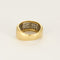 Bague 51,5 Bague jonc en or jaune, or blanc et diamants 58 Facettes B250481