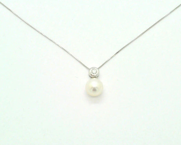 Collier Collier Salvini en perles et diamants 58 Facettes 8234