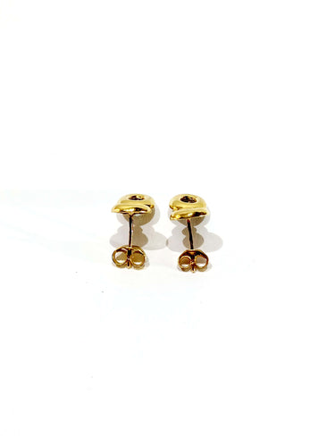 Boucles d'oreilles Paire de boucle d’oreille or, saphirs, zircons 58 Facettes