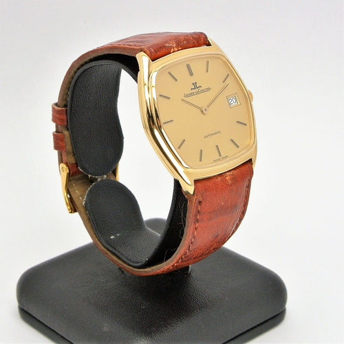 Montre Jaeger-LeCoultre - Montre ultra-plate en or jaune des années 1970 58 Facettes