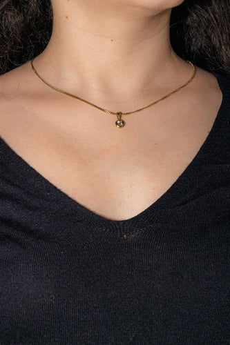 Collier Collier Solitaire Or jaune Diamant 58 Facettes 4836935CN