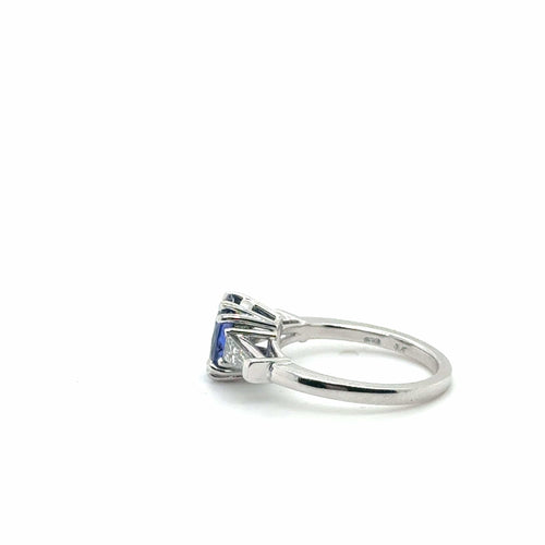 Bague 48 Bague Platine - Tanzanite et Diamants 58 Facettes 1.0002225/1