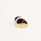 Bague 46 Bague or jaune et lapis lazuli 58 Facettes LP513/10