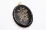 Pendentif Pendentif ancien en onyx avec emplacement pour photo, fin du XIXe siècle 58 Facettes 10566A