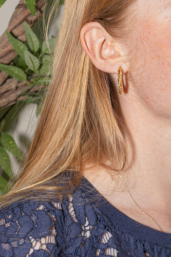 Boucles d'oreilles Boucles d'oreilles Créoles Or jaune 58 Facettes 4282955CN