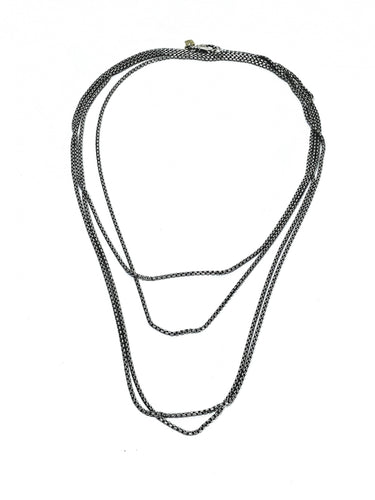 Collier David Yurman - Sautoir en argent 925 avec pendant en or 14 carats 58 Facettes