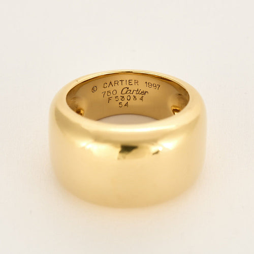 Bague 54 CARTIER - Nouvelle Vague - Bague en or jaune 58 Facettes PER1361