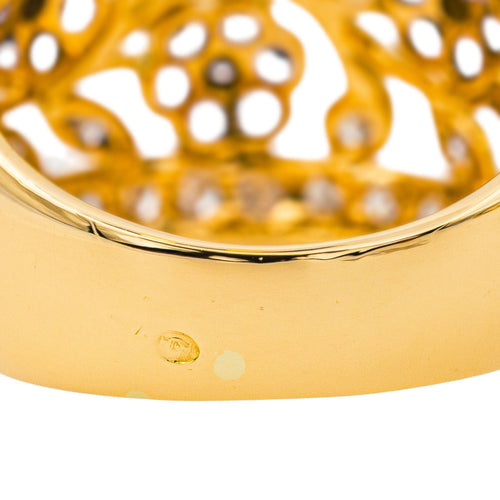 Bague 53 Bague  Cocktail  Or jaune Diamant, Saphir 58 Facettes 4099643CN