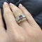 Bague 55 Bague bandeau rubis diamants 58 Facettes 30811