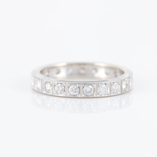 Bague 53 Alliance en diamants 58 Facettes