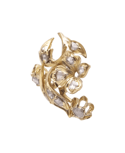 Pendant Pendant 18K Yellow Gold Diamonds 58 Facettes BO220747/FLEURDEPOQUE