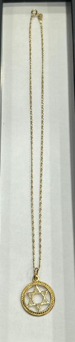 Collier Chaine + Pendentif or jaune 58 Facettes LP267