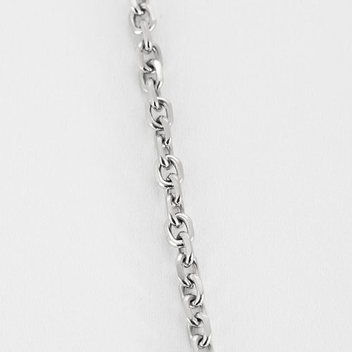 Collier Collier et pendentif "Coeur" en or gris et diamants 58 Facettes COMP1307