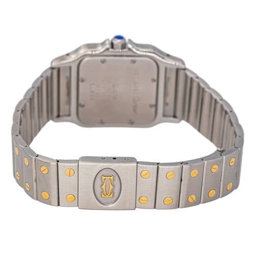 Montre Cartier Montre Santos Acier, Or jaune 58 Facettes 4258443CN