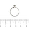 Bague 56 Bague solitaire avec diamant de 0,35 ct 58 Facettes 27243