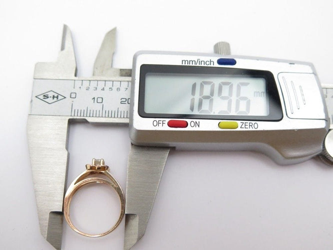 Bague 51 bague MAUBOUSSIN solitaire chance of love n2 or rose & diamants 58 Facettes 259528