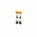 Boucles d'oreilles Boucles d'oreilles pendantes or jaune 18k & Perles 58 Facettes B2BO-GS32245