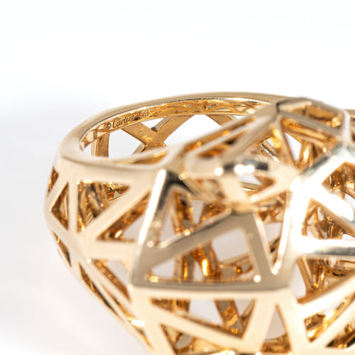 Bague 53 Cartier - Bague Panthère de Cartier en or jaune 18 carats 58 Facettes G13873