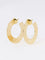 Boucles d'oreilles Créoles DINH VAN Cible or jaune 58 Facettes 1128.2