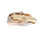 Bague 50 Bague Trinity de Cartier triple or 58 Facettes
