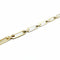 Bracelet Bracelet à maillons trombone signature doré 58 Facettes