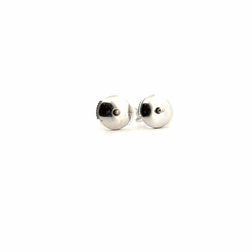 Boucles d'oreilles Puces D'oreilles or blanc et diamant 58 Facettes 2-BOC1-GS38462-2