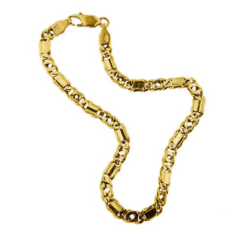 Bracelet Bracelet homme en maille œil de perdrix 58 Facettes 37568