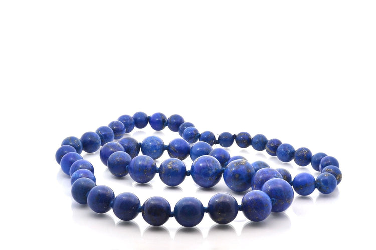 Collier Collier de perles de lapis-lazuli 58 Facettes 26998