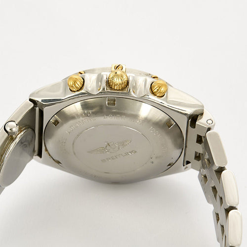 Montre BREITLING - Chronomat - Montre en acier et acier doré à boitier rond à mouvement automatique 58 Facettes B250201