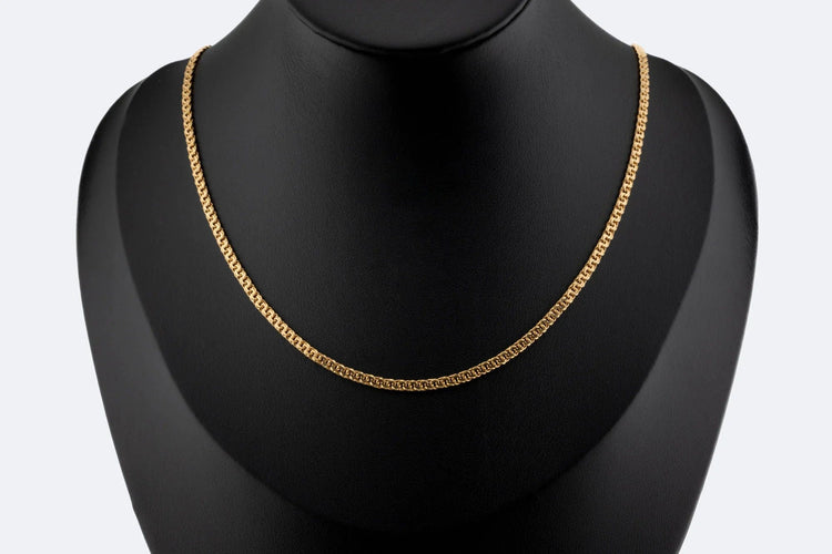 Collier Oro Giallo chaîne en or jaune 58 Facettes col297