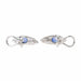 Boucles d'oreilles Boucles d'oreilles Or blanc Saphir 58 Facettes 3230379CN